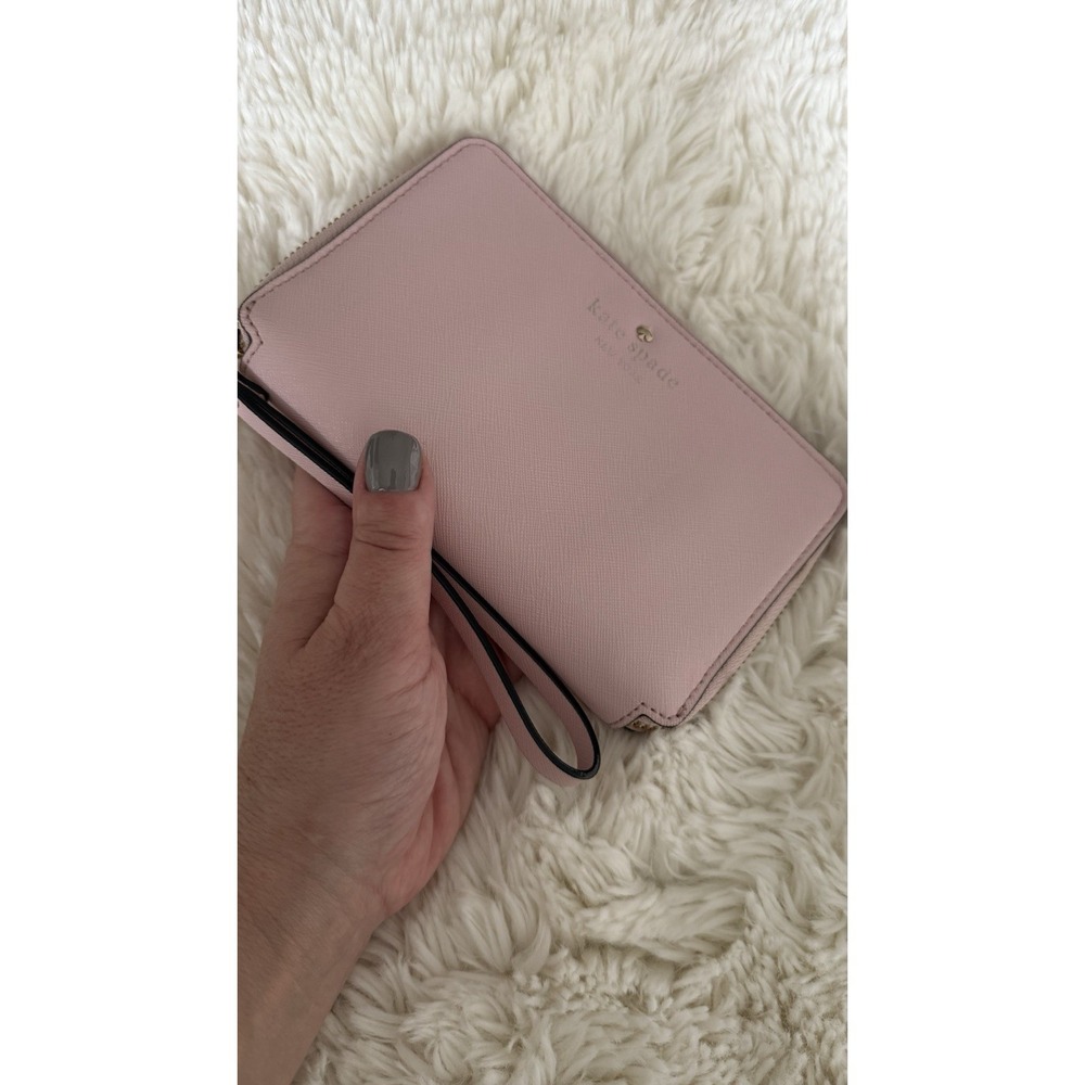 Pink Kate Spade Wristlet Wallet